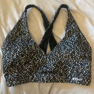 Echt essentia bra black polka dot size L